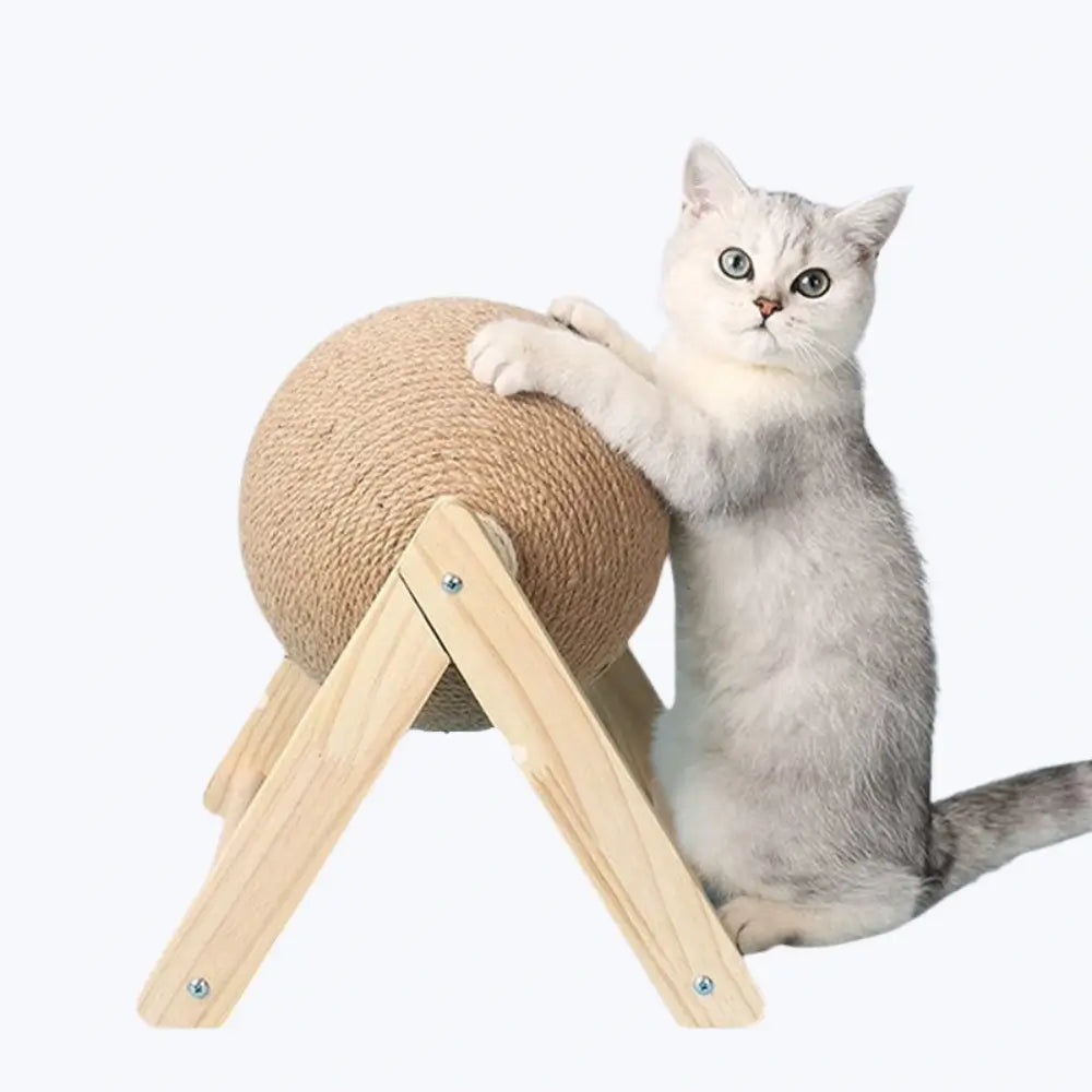 Boule griffoir chat