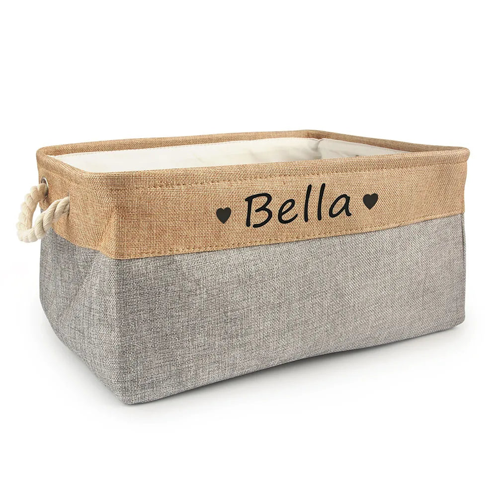 Panier de rangement personnalisé pour animaux