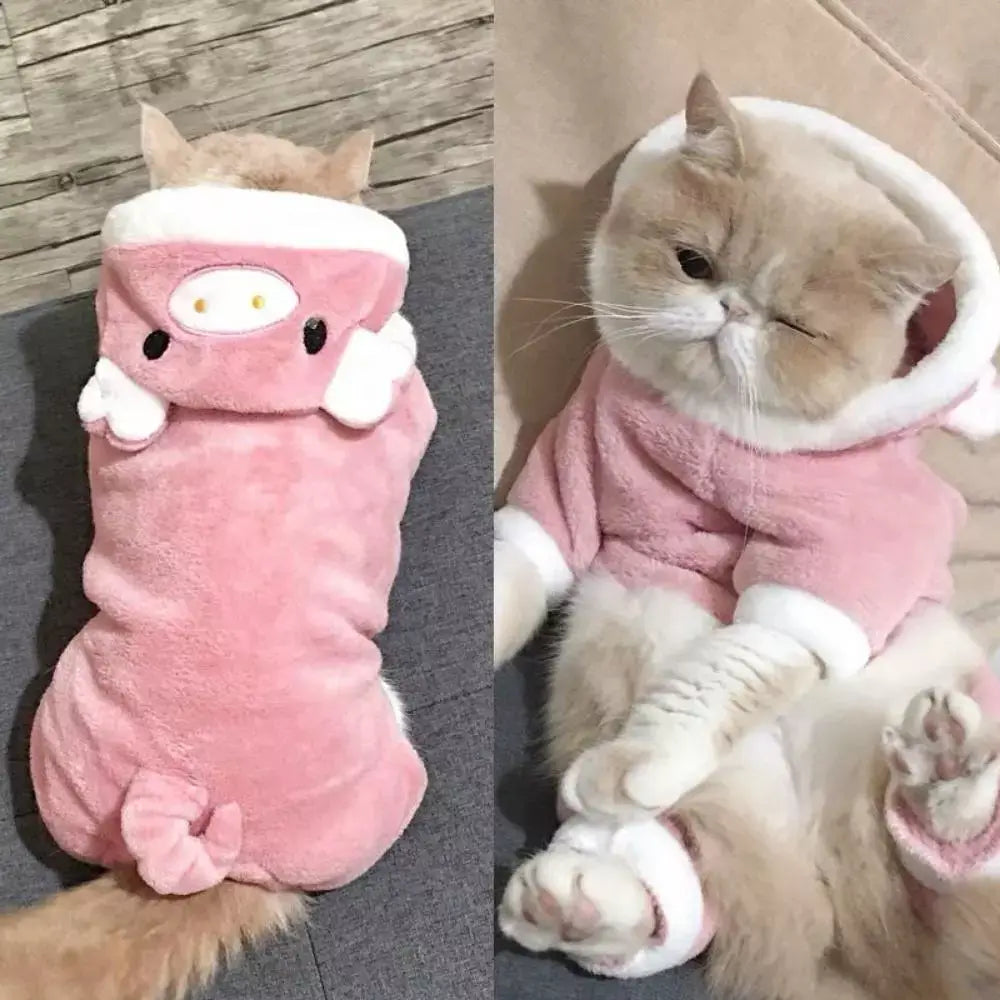 Déguisement chat capuche vache