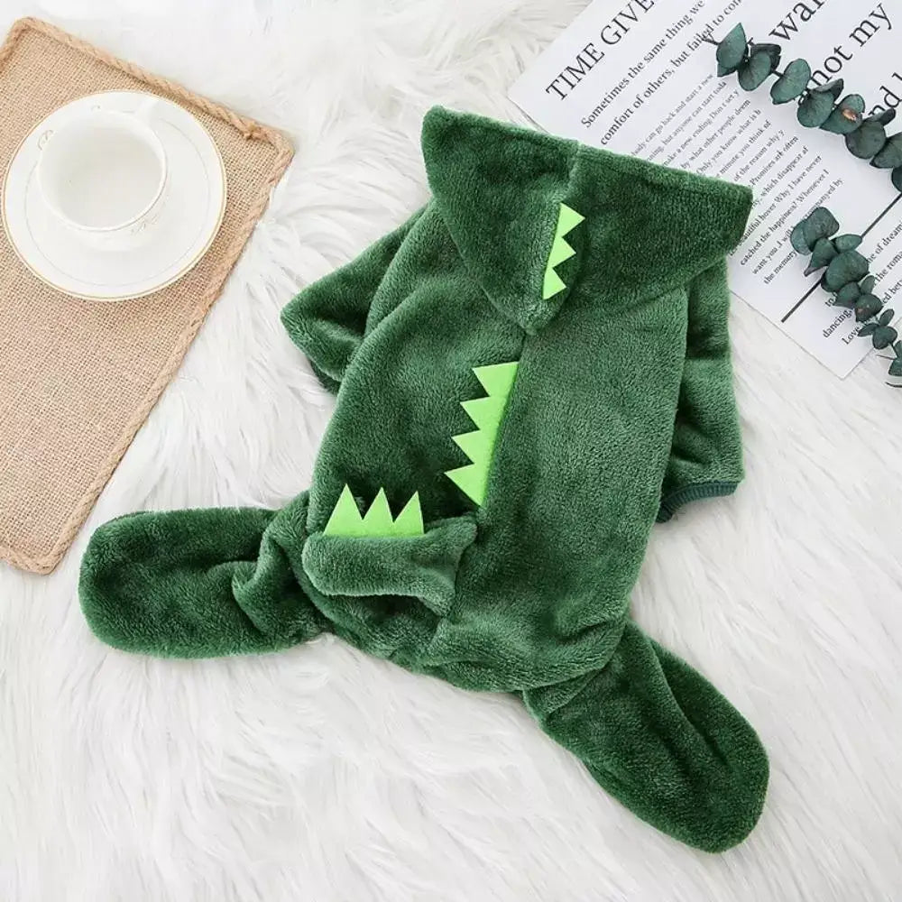 Déguisement chat capuche dinosaure