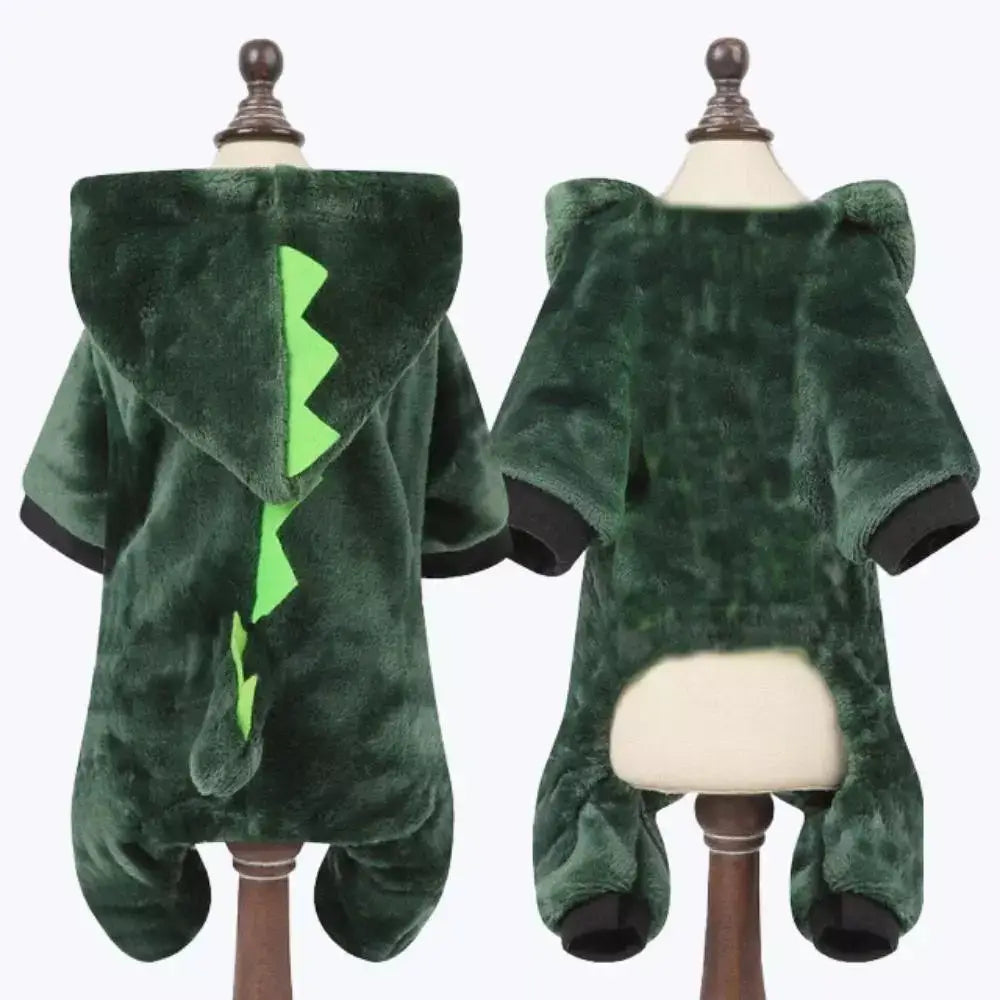 Déguisement chat capuche dinosaure