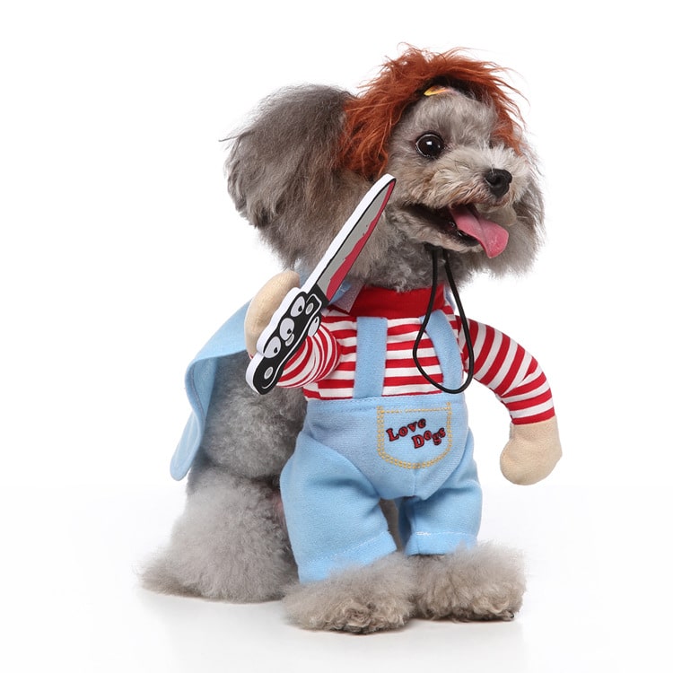 Déguisement pour chat et chien - chucky