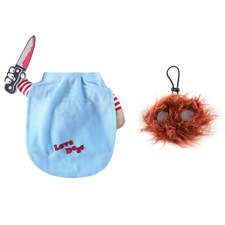 Déguisement pour chat et chien - chucky
