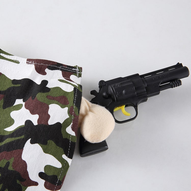 Déguisement pour chat et chien - militaire