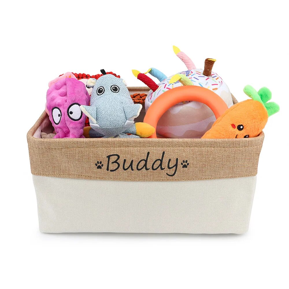 Panier de rangement personnalisé pour animaux