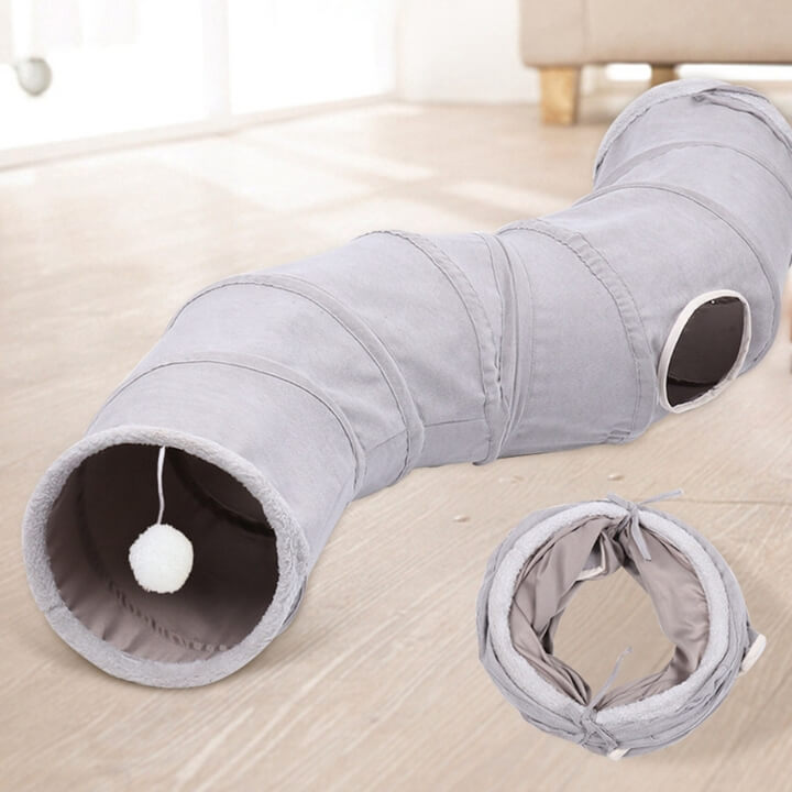 Grand tunnel pour chat