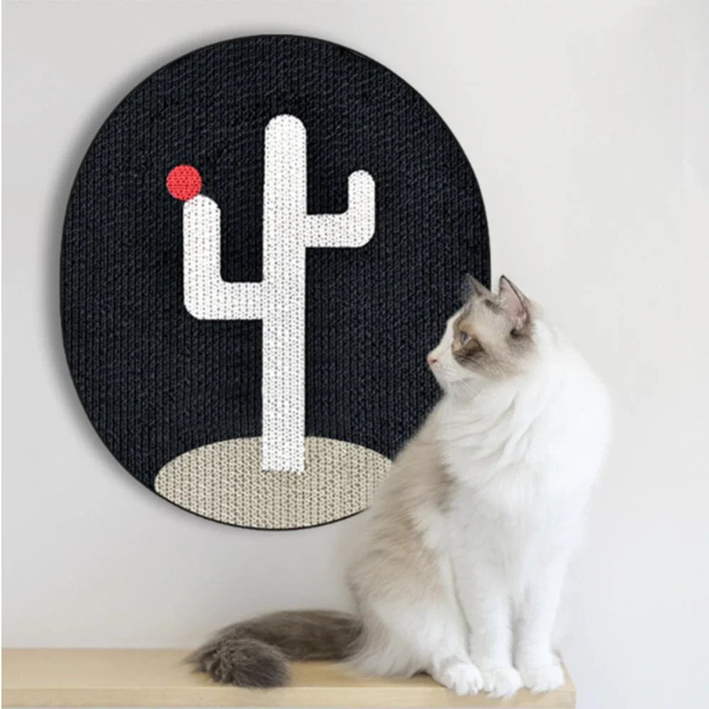 Griffoir mural chat