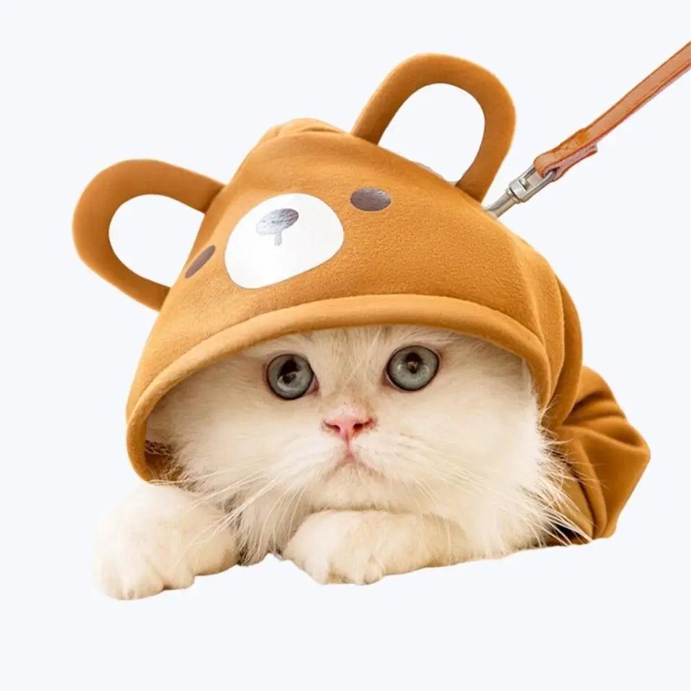 Déguisement chat capuche mignon