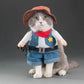 Costume chat cowboy