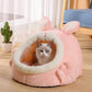 Lit forme lapin pour chat