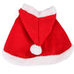 Déguisement pour chat - cape père noël